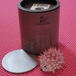 Swarovski crystal hedgehog in MEDIUM SIZE - Discontinued
